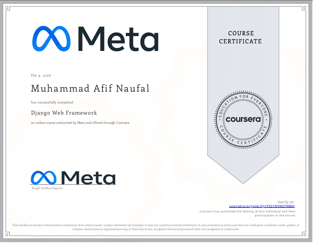 Django Web Framework