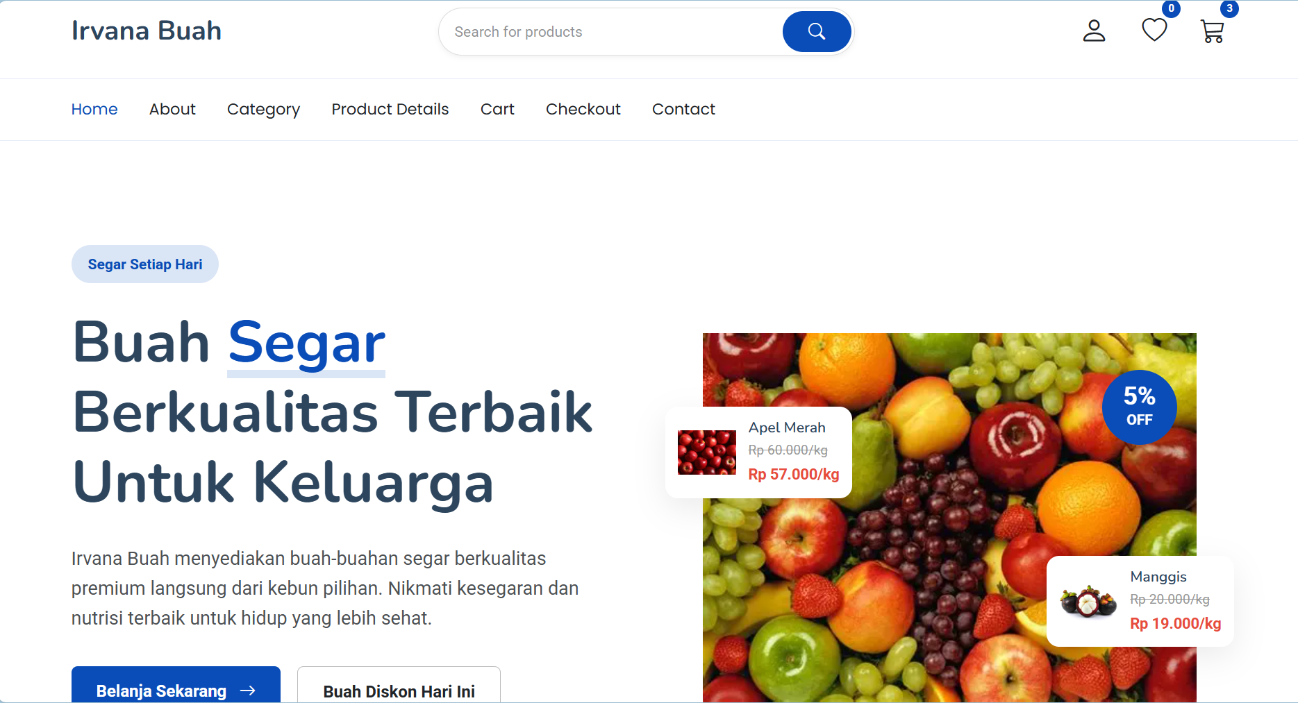 E-Commerce Toko Buah