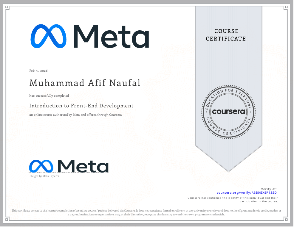 Introduction to Frontend Development